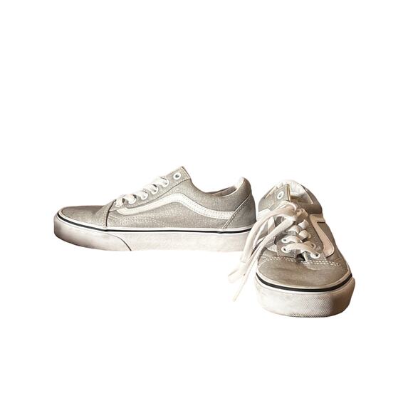 Vans‎ Silver Glitter low top sneakers - Picture 4 of 5